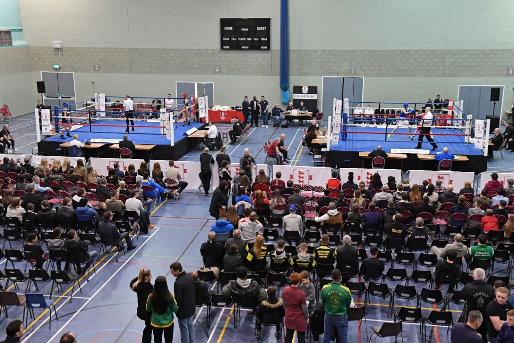crowd shot from afar at Youth Championships 2019